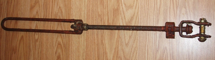 Талреп (винтовая стяжка) захват/проушина L-500-800 М 16-20 розтяжка натяжка троса